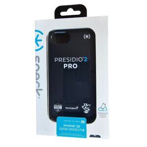 Speck Presidio2 Pro Series Case for iPhone SE (2020) / iPhone 8 / iPhone 7 - Bla